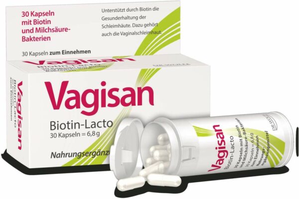 Vagisan Biotin - Lacto 30 Kapseln