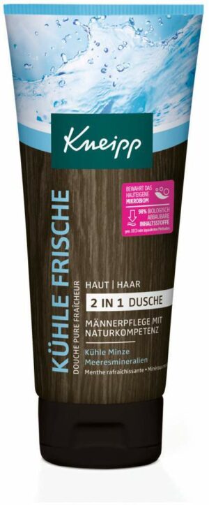 Kneipp 2 in 1 Dusche Kühle Frische 200 ml Duschgel