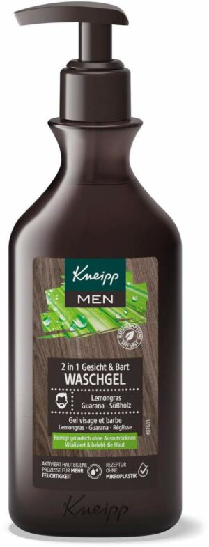 Kneipp 2 in 1 Gesicht & Bart Waschgel 250 ml