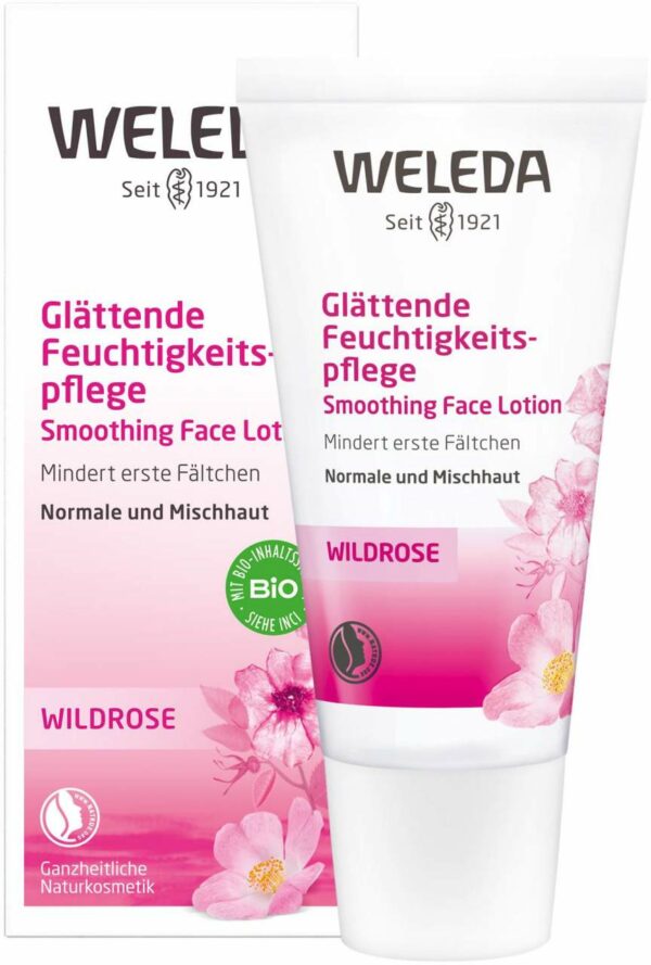 Weleda Wildrose Glättende Feuchtigkeitspflege 30 ml Creme