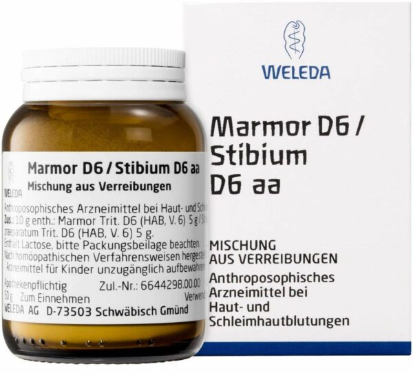 Weleda Marmor D6 Stibium D6 Aa