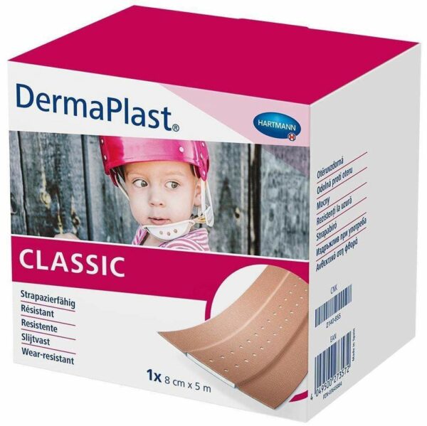 Dermaplast Classic Pflaster 8 cm X 5 M