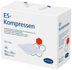 Es Kompressen Unsteril 10 X 20 cm 12fach 100 Kompressen