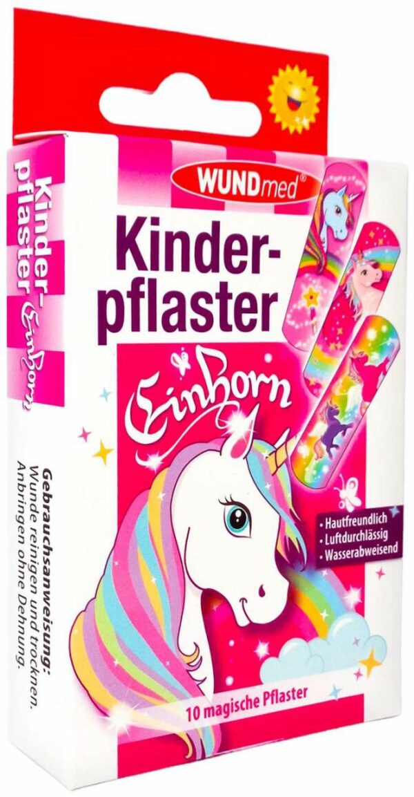 Kinderpflaster Einhorn 10 Stück