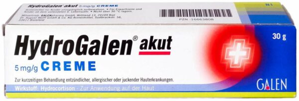 Hydrogalen Akut 5 mg Pro G Creme 30 G