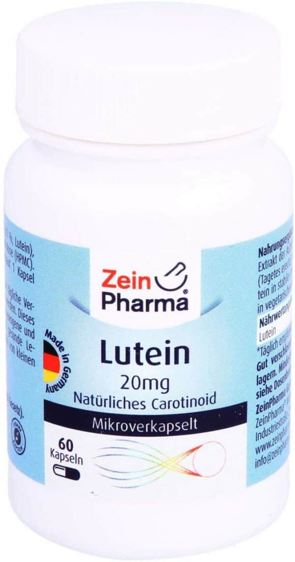 Lutein 20 mg Mikroverkapselt 60 Kapseln