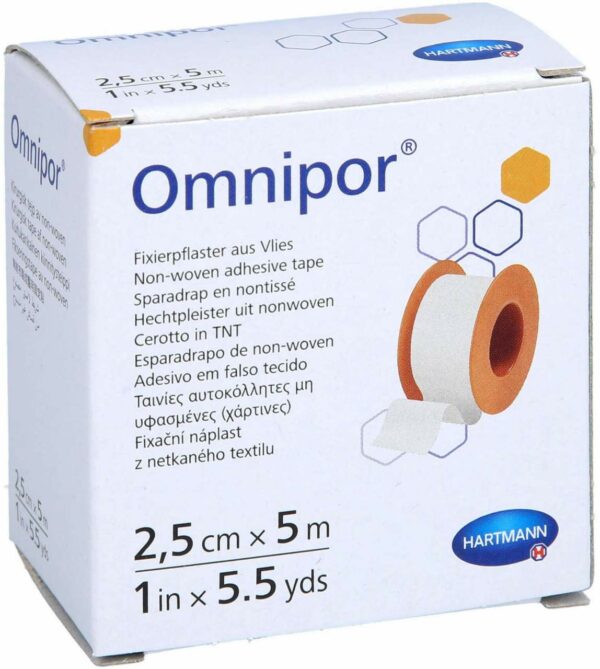 Omnipor Fixierpflaster Vlies 2