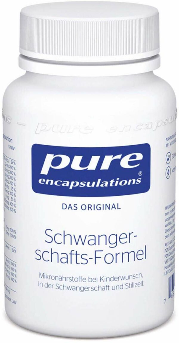 Pure Encapsulations Schwangerschafts-Formel 30 Kapseln