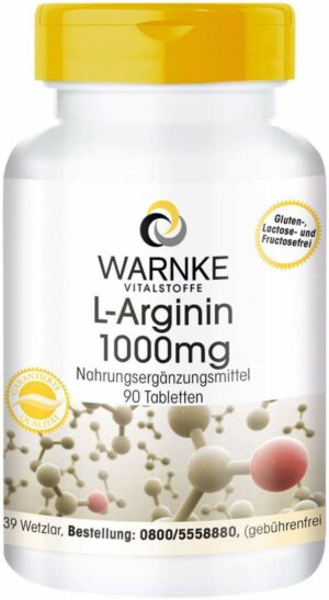 L-Arginin 1000 mg 90 Tabletten