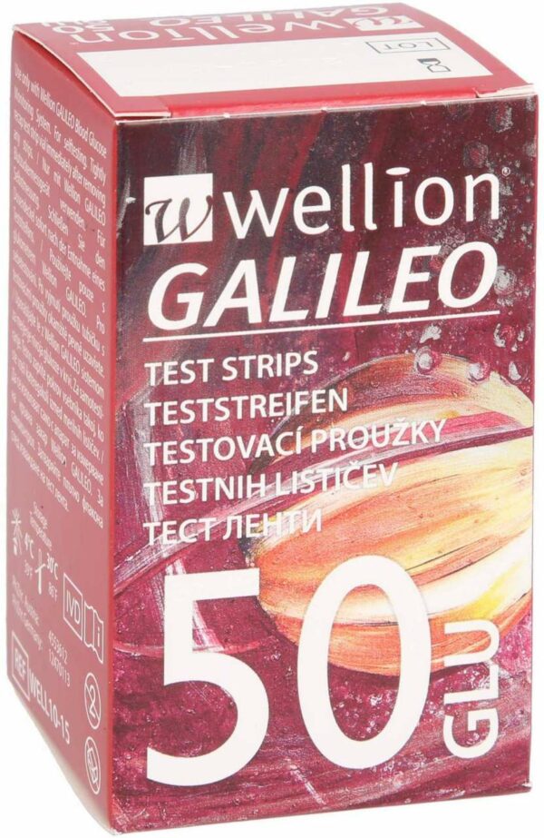 Wellion Galileo Blutzuckerteststreifen 50 Stück