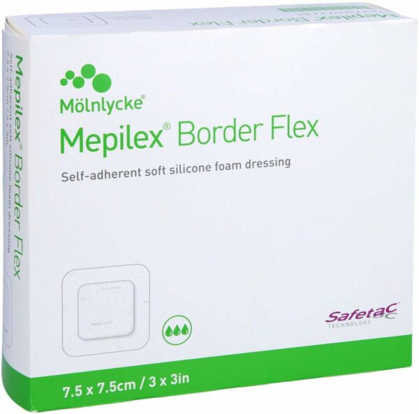 Mepilex Border Flex Schaumverband Haftend 7