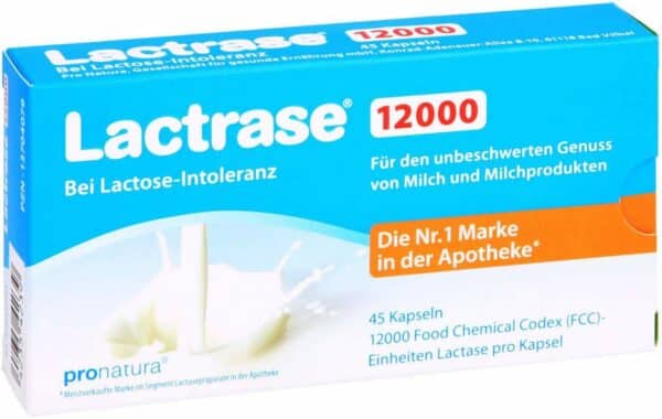 Lactrase 12.000 Fcc 45 Kapseln