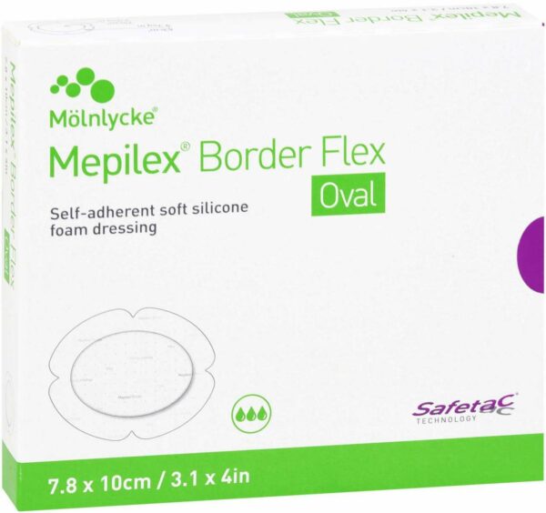 Mepilex Border Flex Schaumverband Haftend 7