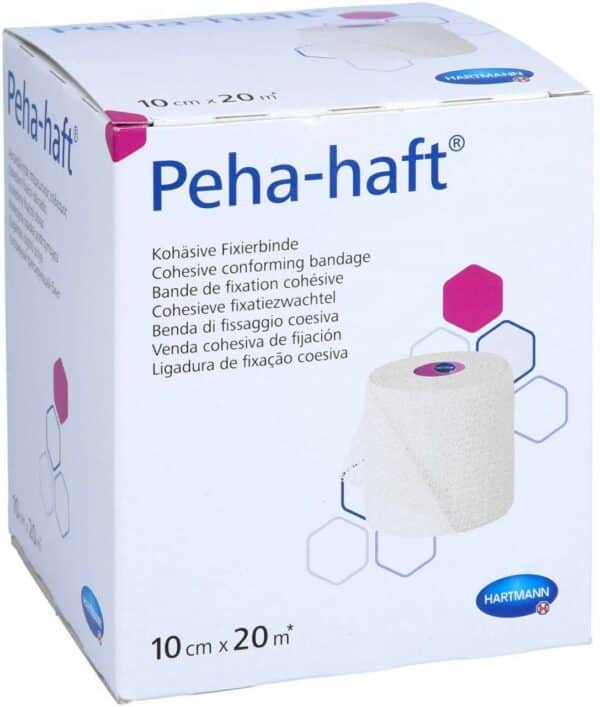 Peha-Haft Fixierbinde Latexfrei 10 cm X 20 M 1 Stück