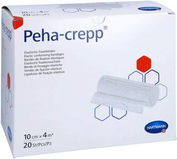 Peha Crepp Fixierbinde 10 cm X 4 M 20 Stk