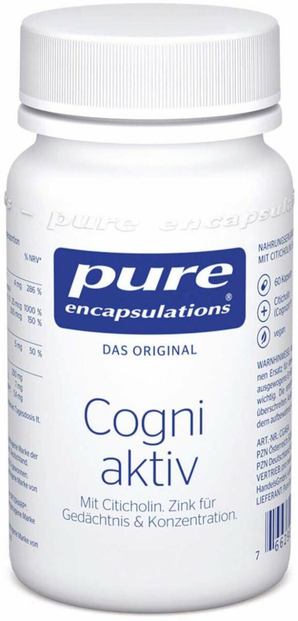 Pure Encapsulations Cogni Aktiv 60 Kapseln