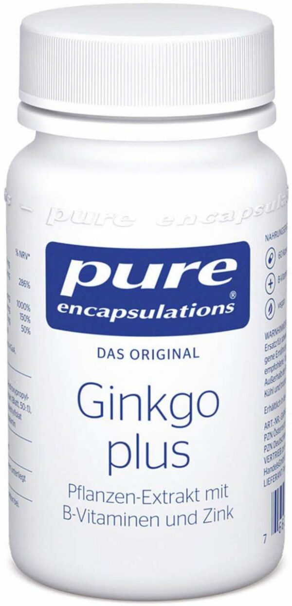 Pure Encapsulations Ginkgo Plus 60 Kapseln