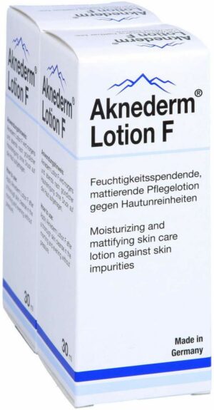 Aknederm Lotion F 2 X 30 ml