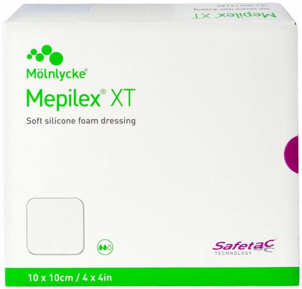 Mepilex Xt 10 X 10 cm Schaumverband 5 Stück