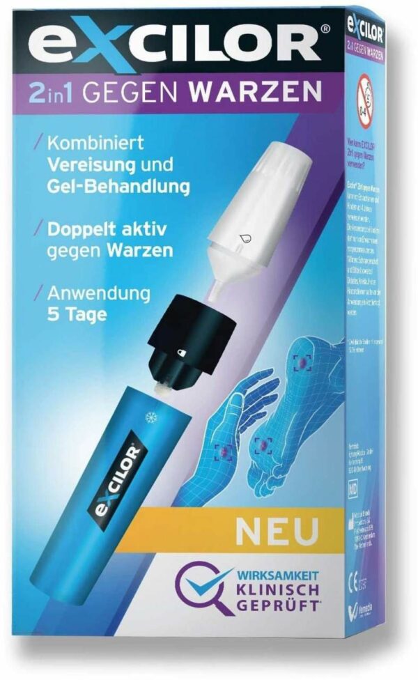 Excilor 2in1 Gegen Warzen Kombipackung