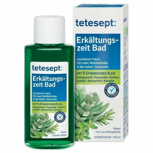 Tetesept Erkältungszeit Bad 125 G