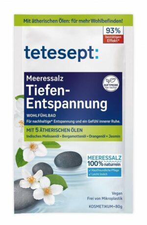 Tetesept Meeressalz Tiefen Entspannung 80 G