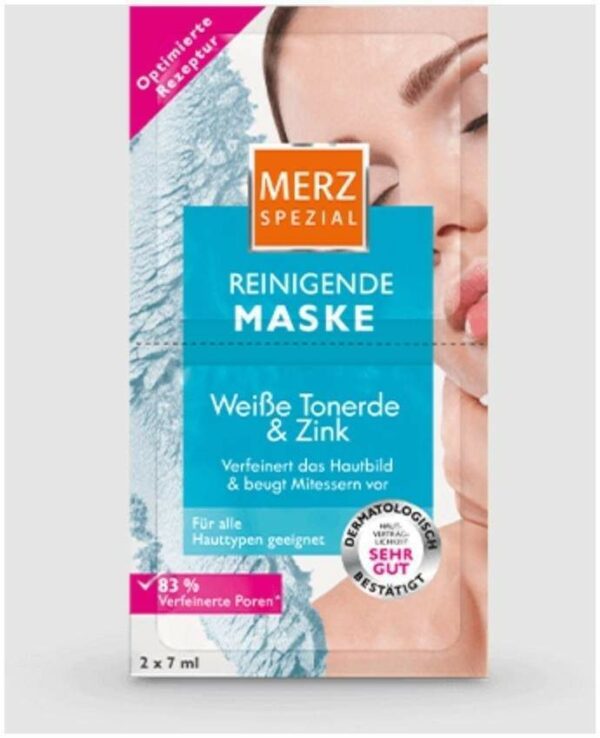 Merz Spezial Reinigend.Maske Wei.Tonerde + Zink 2