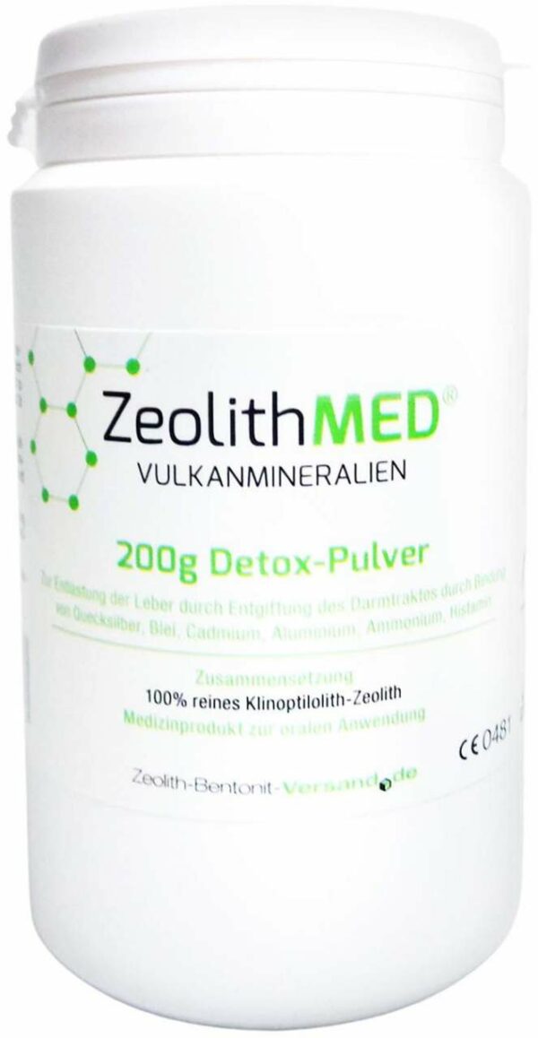 Zeolith Med Detox-Pulver 200 G