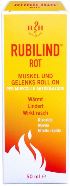 Rubilind Rot Muskel und Gelenks Roll-On 50 ml