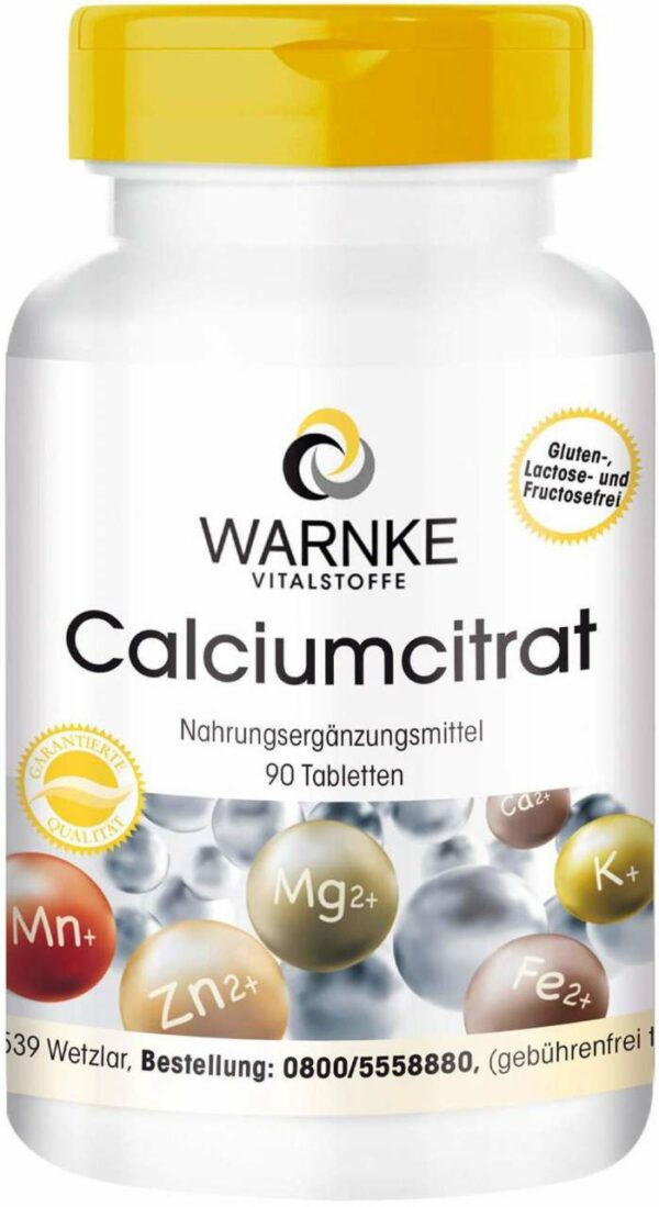 Calciumcitrat 90 Tabletten