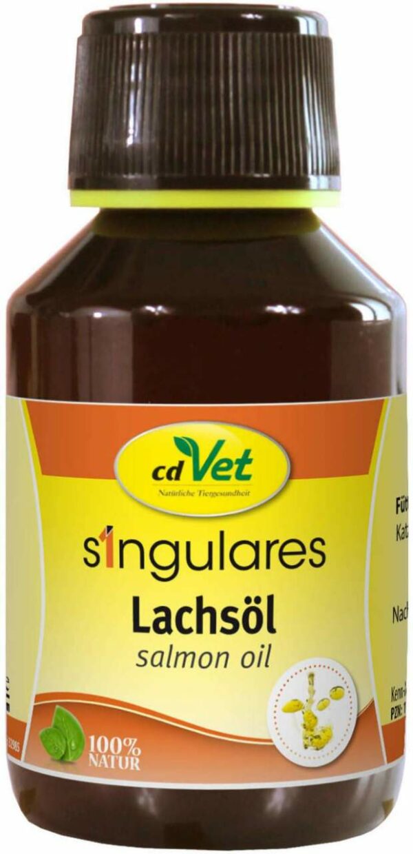 Singulares Lachsöl F.Hunde und Katzen 100 ml