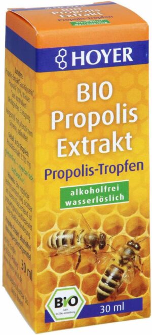 Hoyer Propolis Extrakt Bio Alkoholfrei Wasserlöslich 30 ml