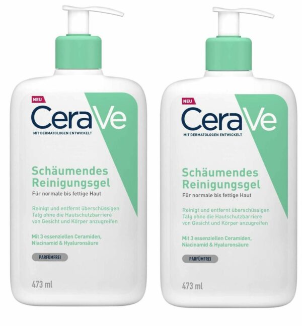 CeraVe schäumendes Reinigungsgel 2 x 473 ml