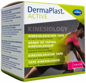 Dermaplast Active Kinesiology Tape 5 cm X 5 M Pink