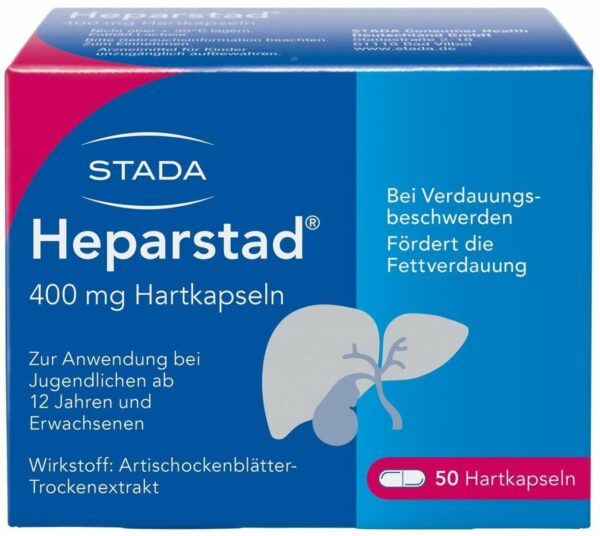 Heparstad 400 mg 50 Hartkapseln