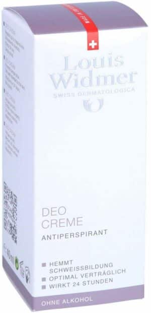 Widmer Deo Creme Leicht Parfümiert 40 ml