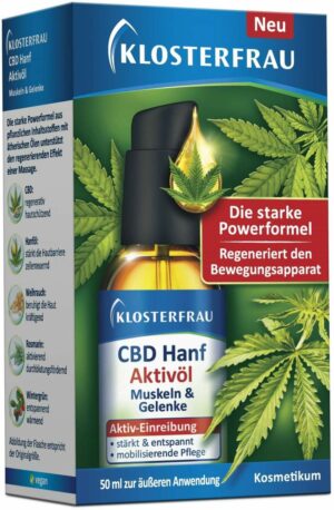 Klosterfrau Cbd Hanf Aktivöl 50 ml