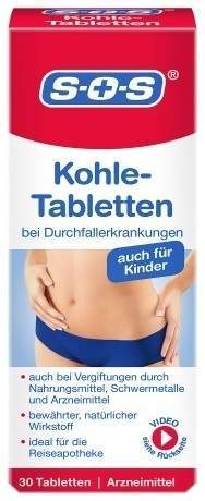 Sos Kohle Tabletten 30 Stück