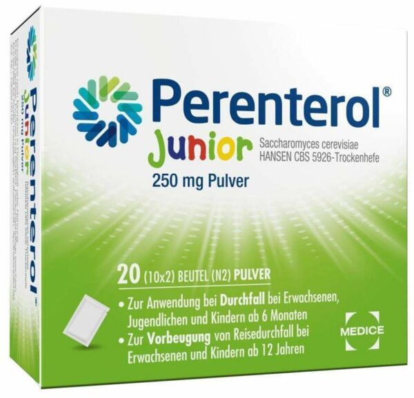 Perenterol Junior 250 mg Pulver 20 Beutel