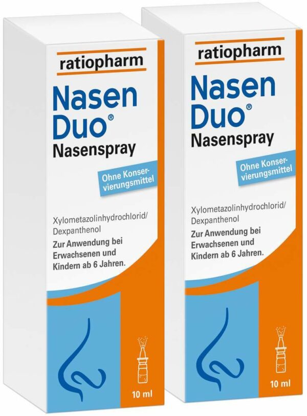 Nasenduo Nasenspray 2 x 10 ml