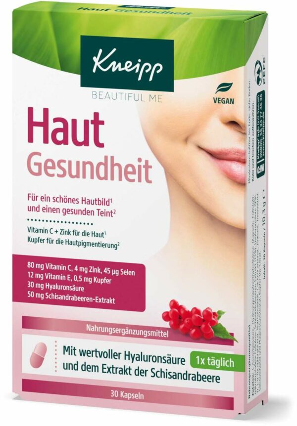 Kneipp Haut Gesundheit 30 Kapseln