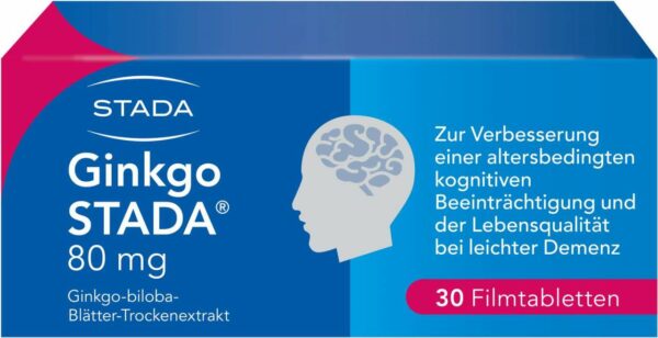 Ginkgo Stada 80 mg 30 Filmtabletten