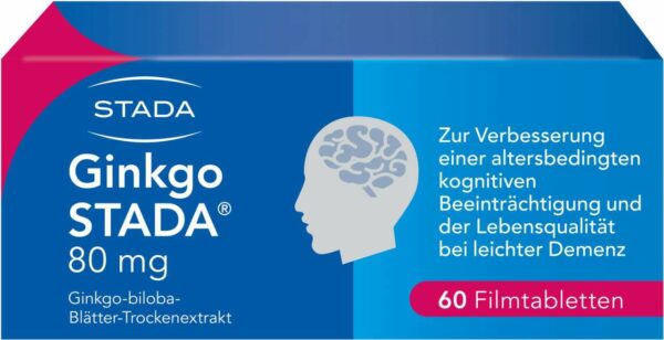 Ginkgo Stada 80 mg 60 Filmtabletten