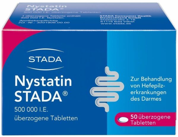 Nystatin Stada 50 überzogene Tabletten