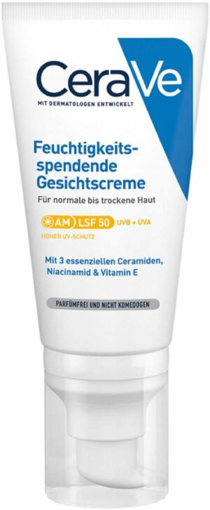 CeraVe feuchtigkeitsspendende Gesichtscreme LSF 50 52 ml