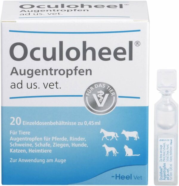 Oculoheel Augentropfen Ad Us vet. 20 Einzeldosispipetten