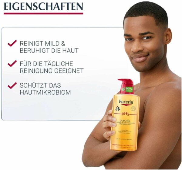 Eucerin pH5 Duschöl 400 ml mit Pumpe empfindliche Haut