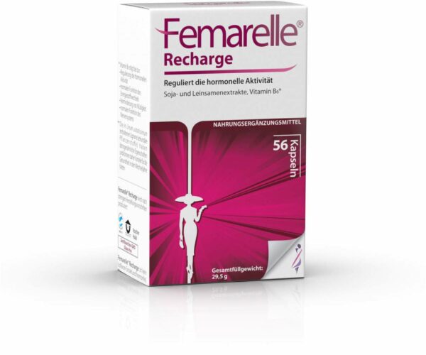 Femarelle Recharge Dt56a & Leinsamen & Vit.B6 56 Kapseln