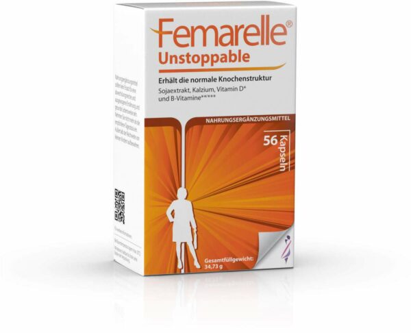 Femarelle Unstoppable Dt56a & Kalzium & Vit.D 56 Kapseln