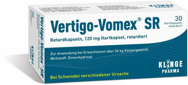 Vertigo Vomex SR 30 Retardkapseln